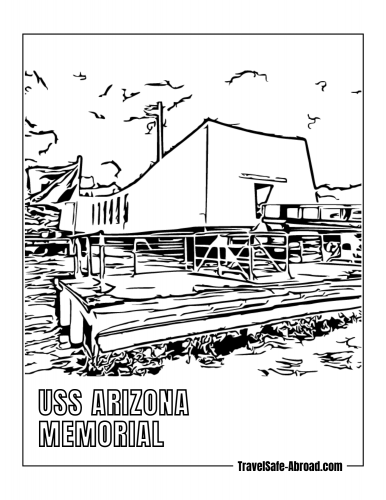 Free hawaii coloring pages for download printable pdf