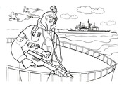 Navy coloring pages free coloring pages
