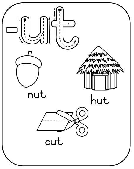 Word family learner book