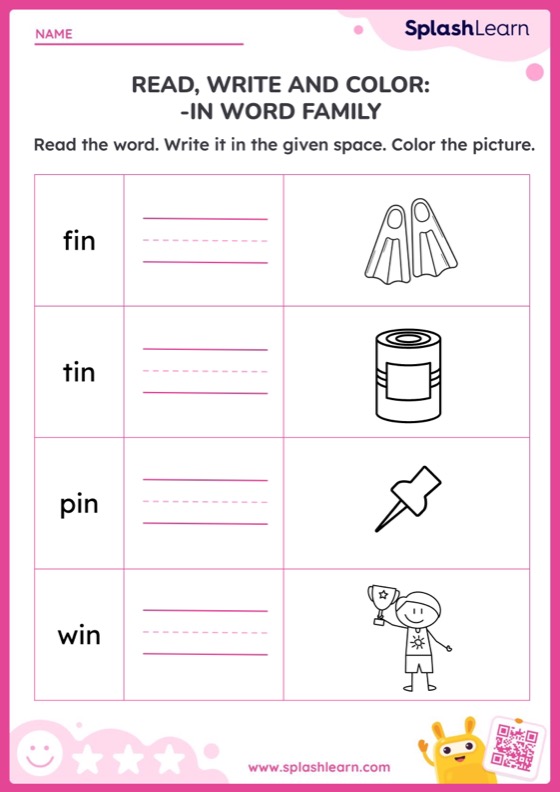Cvc words worksheets for kids online