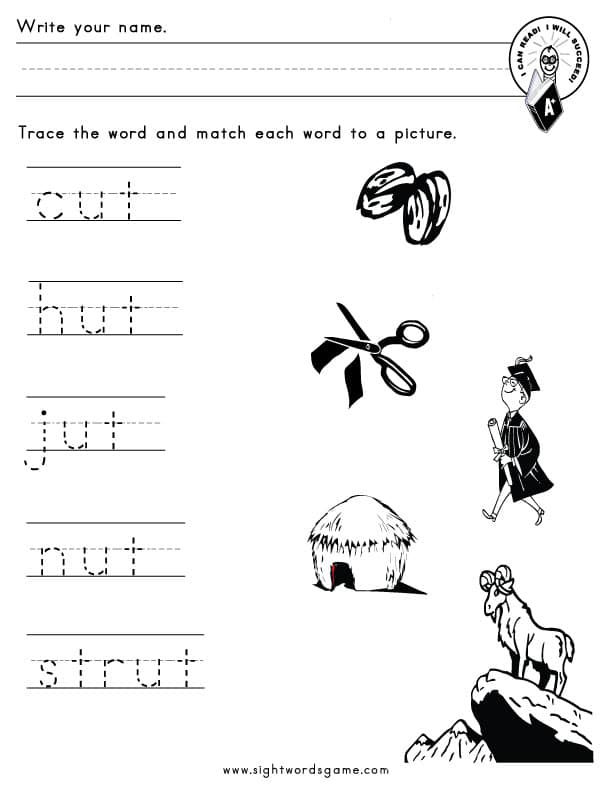 Ut word family