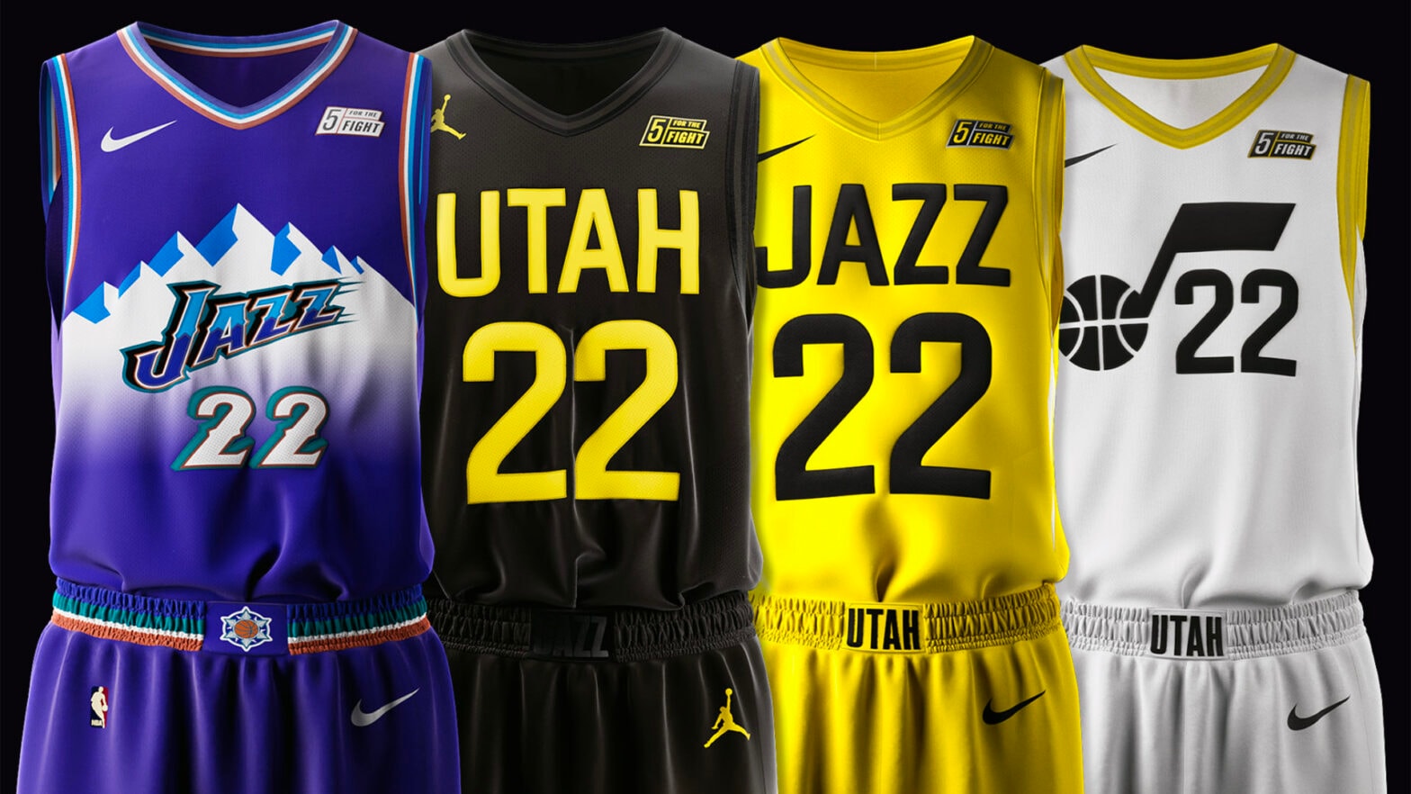 Jazz introduce updated color scheme with new set of uniforms