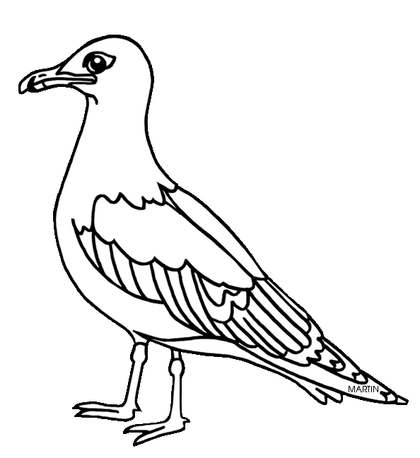 United clip art by phillip martin utah state bird