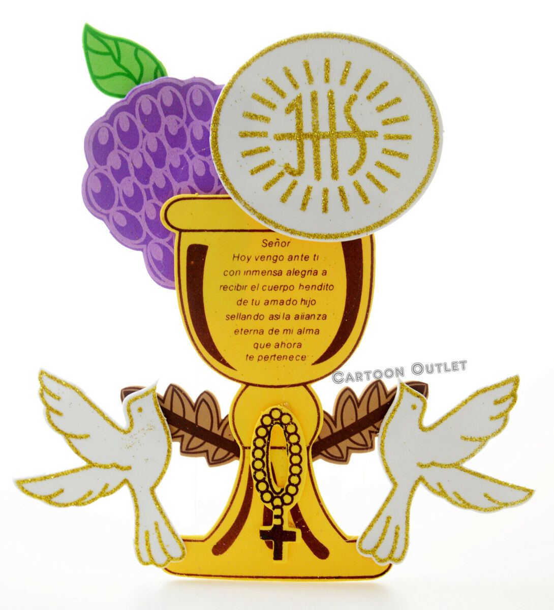 First communion favors grapes foam recuerdos primera comunion liz uvas