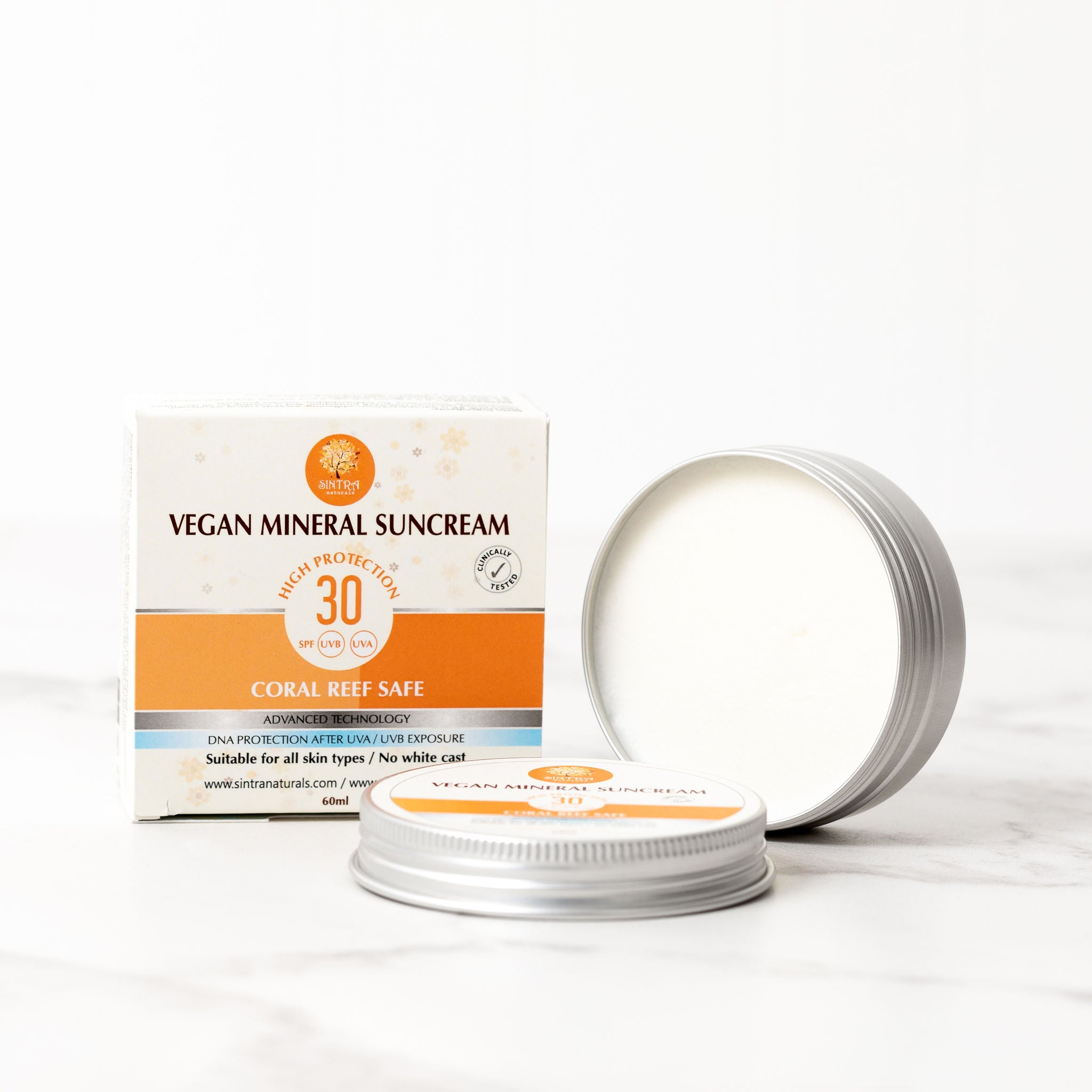 Vegan mineral suncream spf â