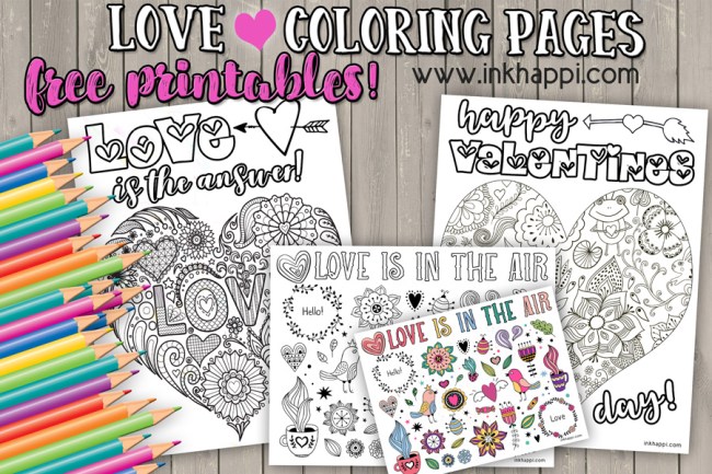Love coloring pages love is the answer