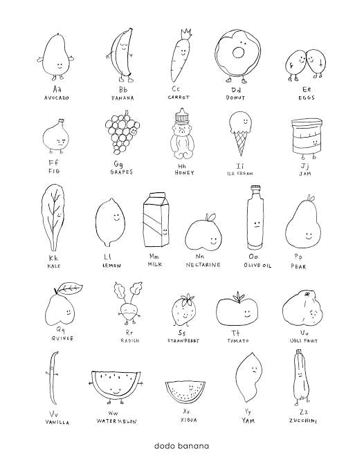 Download these coloring pages for your littles to enjoy â dodo banana