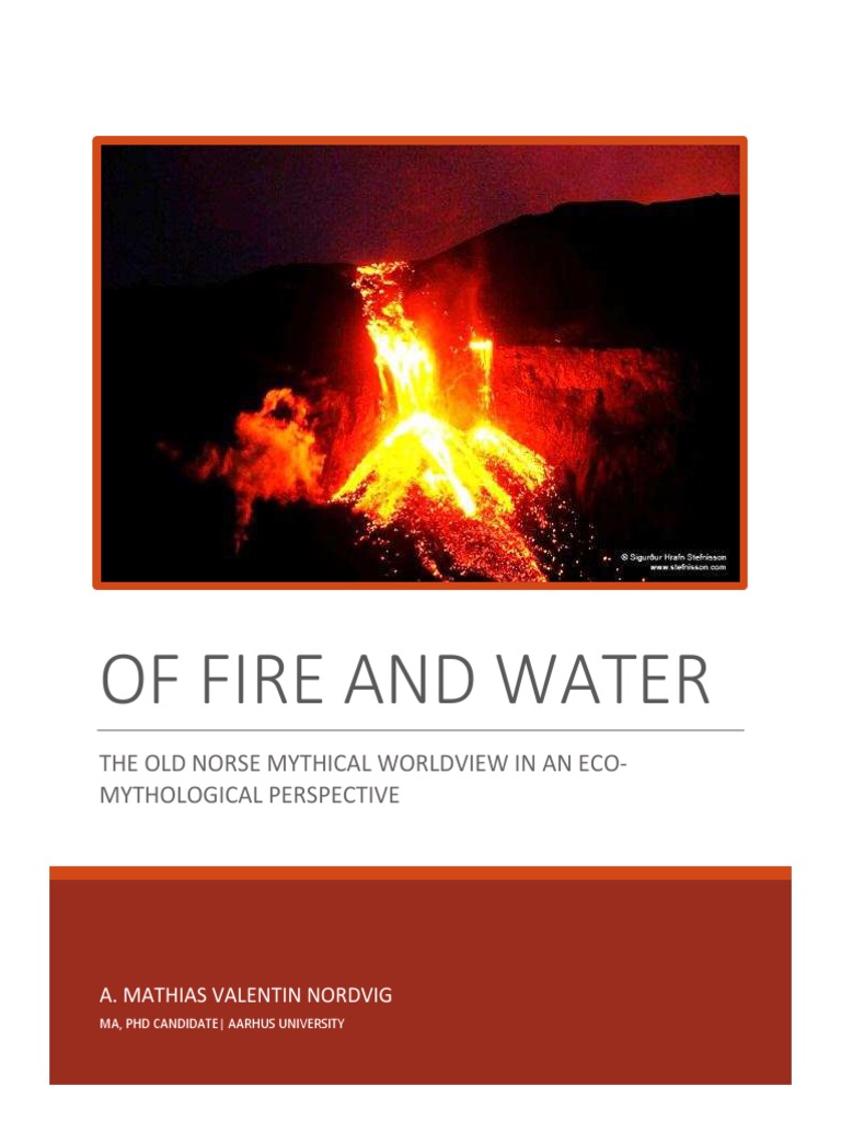 Nordvig of fire and water the old norse mythical worldview in an eco