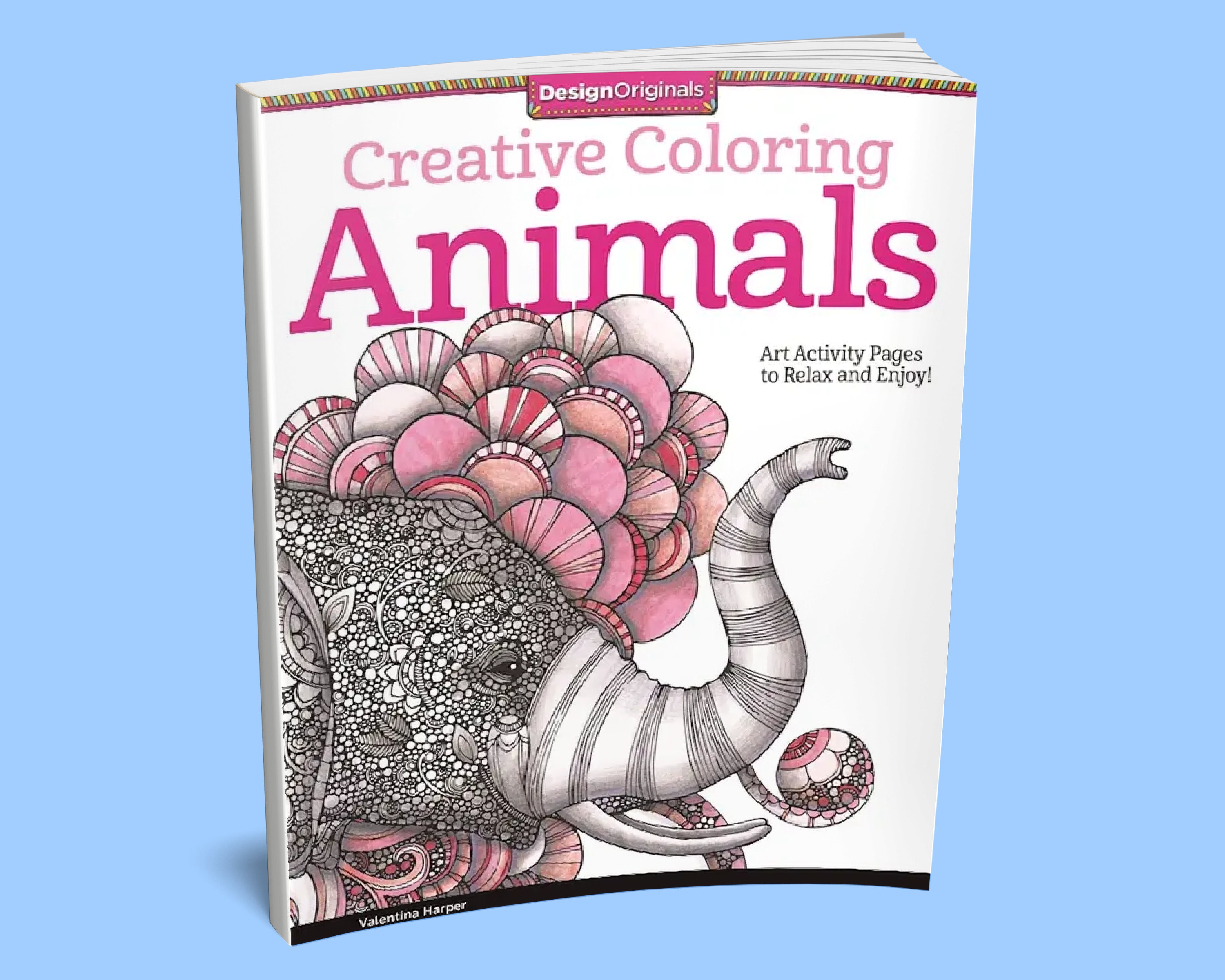Coloring book creative coloring animals coloring book adult coloring book nature coloring book coloring gift valentina harper
