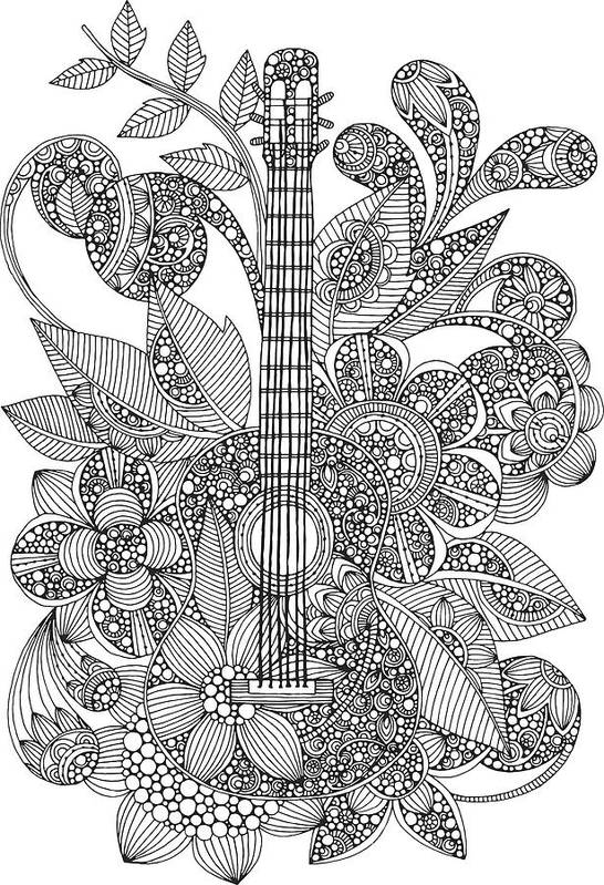 Ever guitar art print by mgl meiklejohn graphics licensing