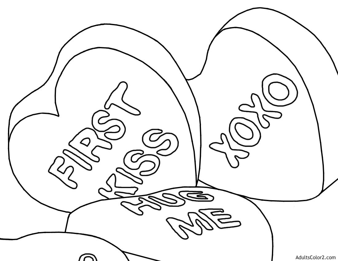 Valentine coloring pages frugal fun