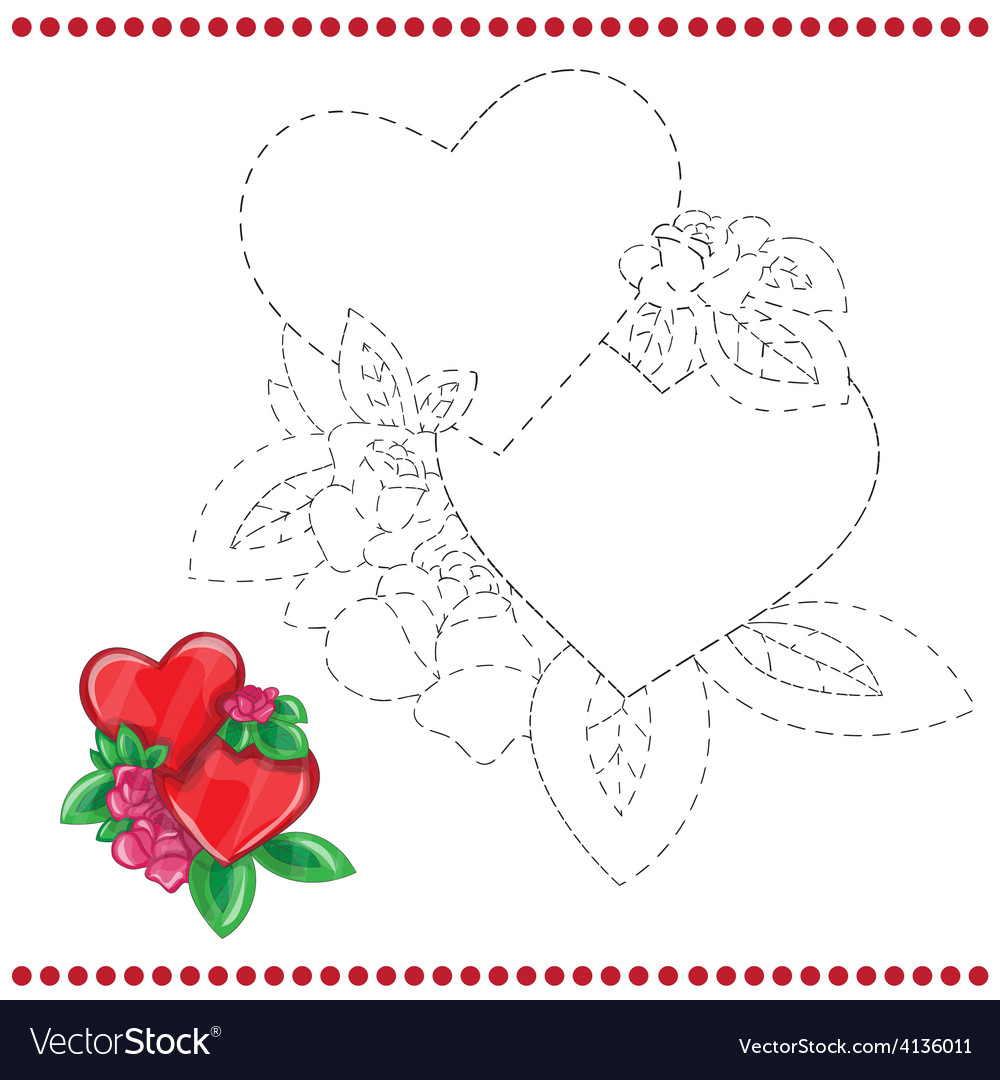 Connect the dots and coloring page royalty free vector image