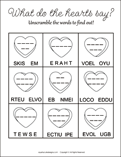 Enjoy fun valentine coloring pages activities
