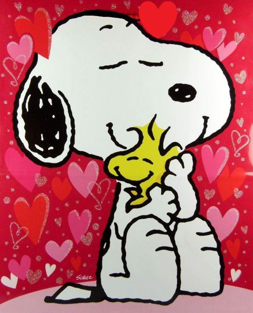 D diamond painting snoopy woodstock valentine kit