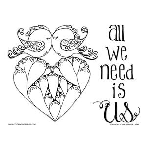 Beautiful valentines day coloring pages â feel the love