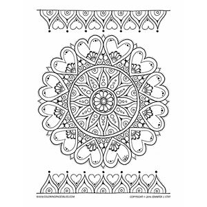 Beautiful valentines day coloring pages â feel the love