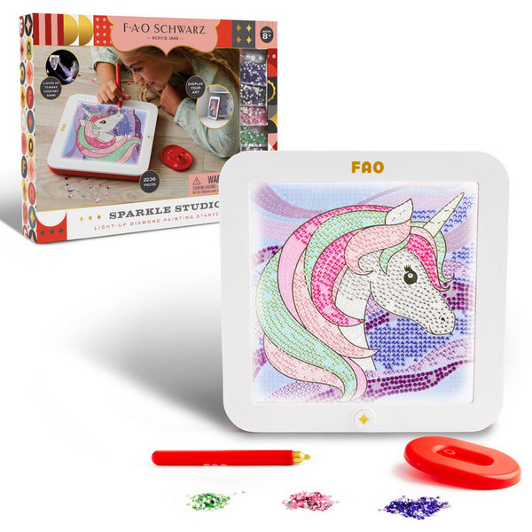 Diamond painting light studio â fao schwarz