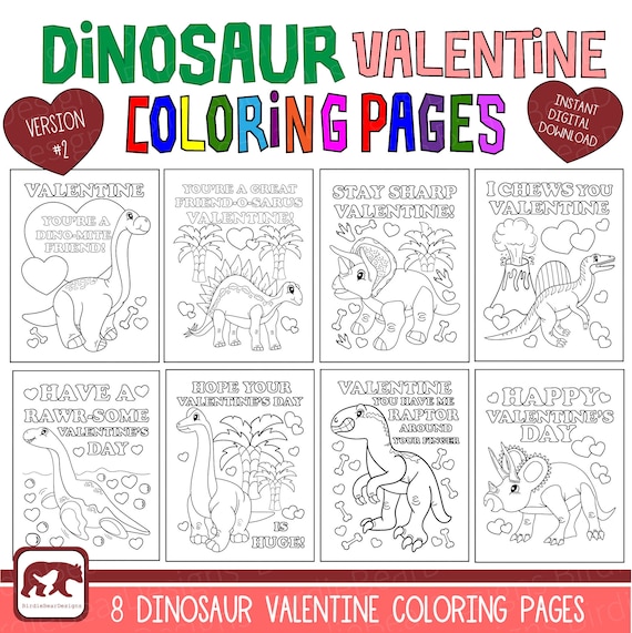 Valentines coloring pages dinosaur coloring pages valentine coloring pages for kids valentines coloring valentines day activity