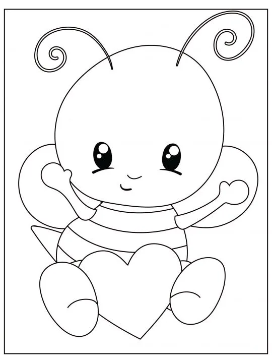 Free valentines day coloring pages pdf for instant download