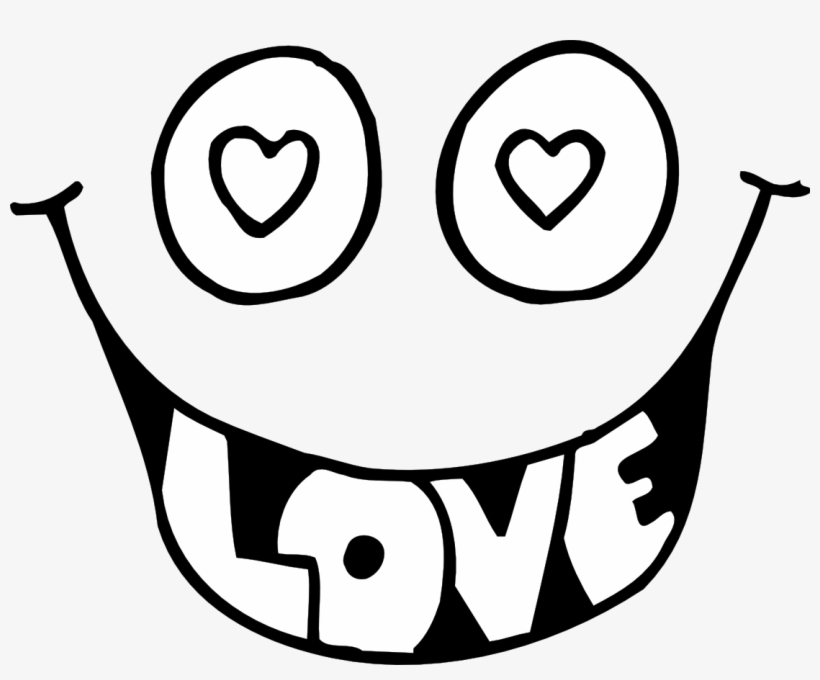 Googly eyes valentine art sheet page black white line