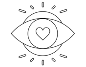 Eyes coloring pages free printable pictures