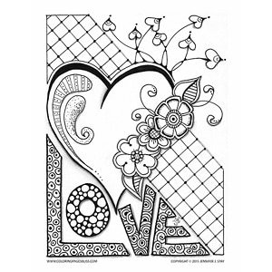 Beautiful valentines day coloring pages â feel the love