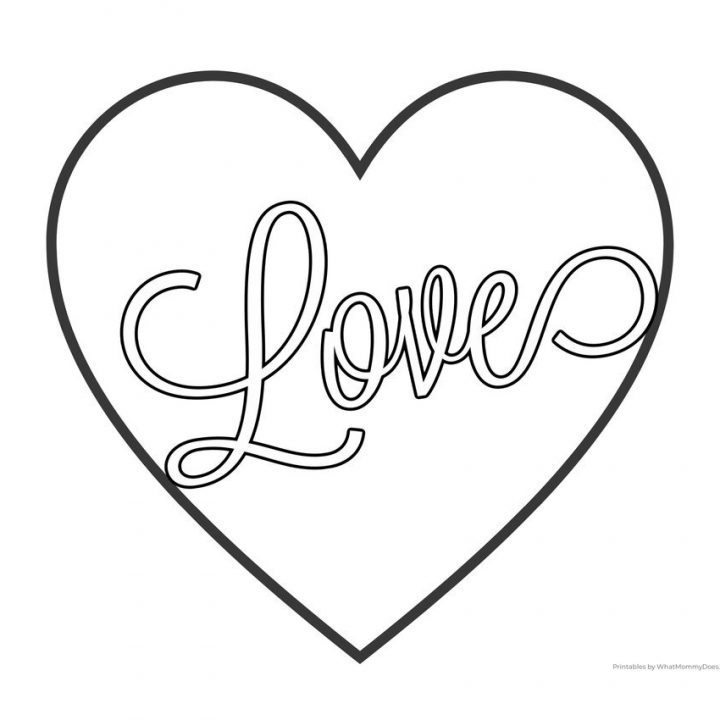 Free printable valentine coloring pages