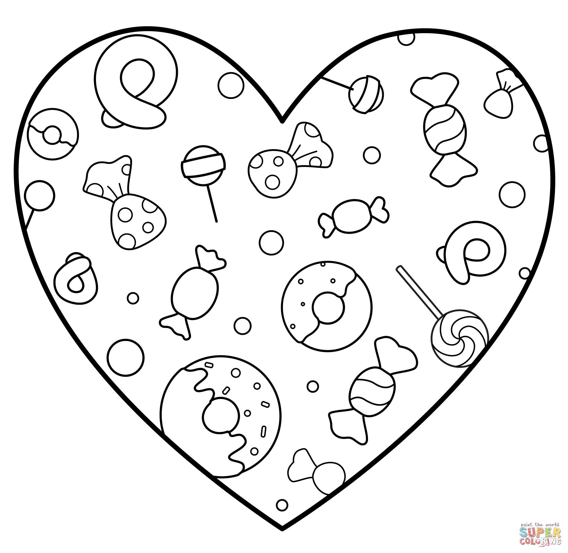 Valentines heart coloring page free printable coloring pages