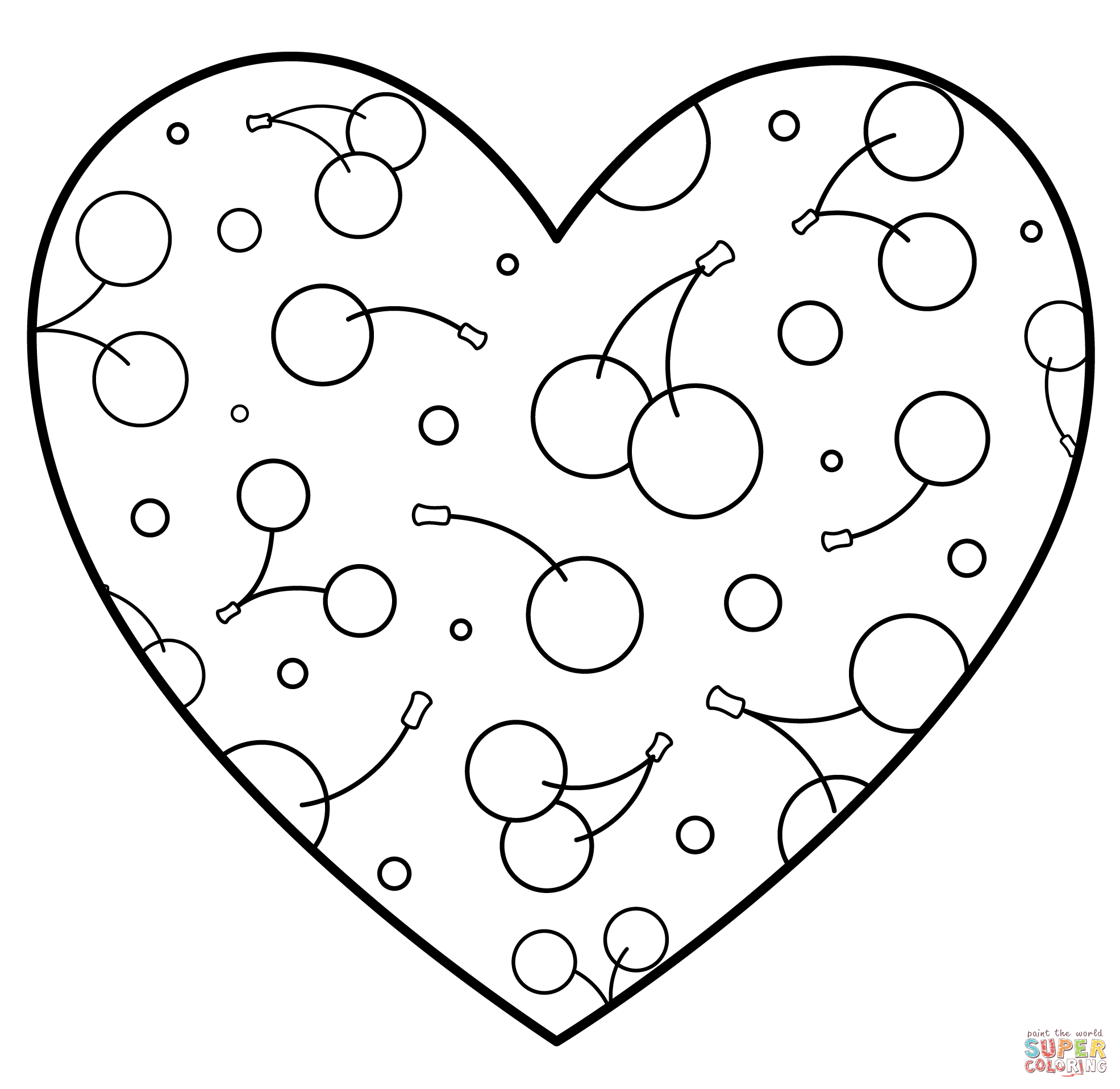Valentines heart coloring page free printable coloring pages