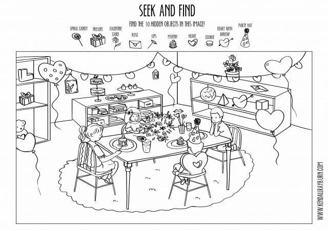 Free printable valentines day activity book
