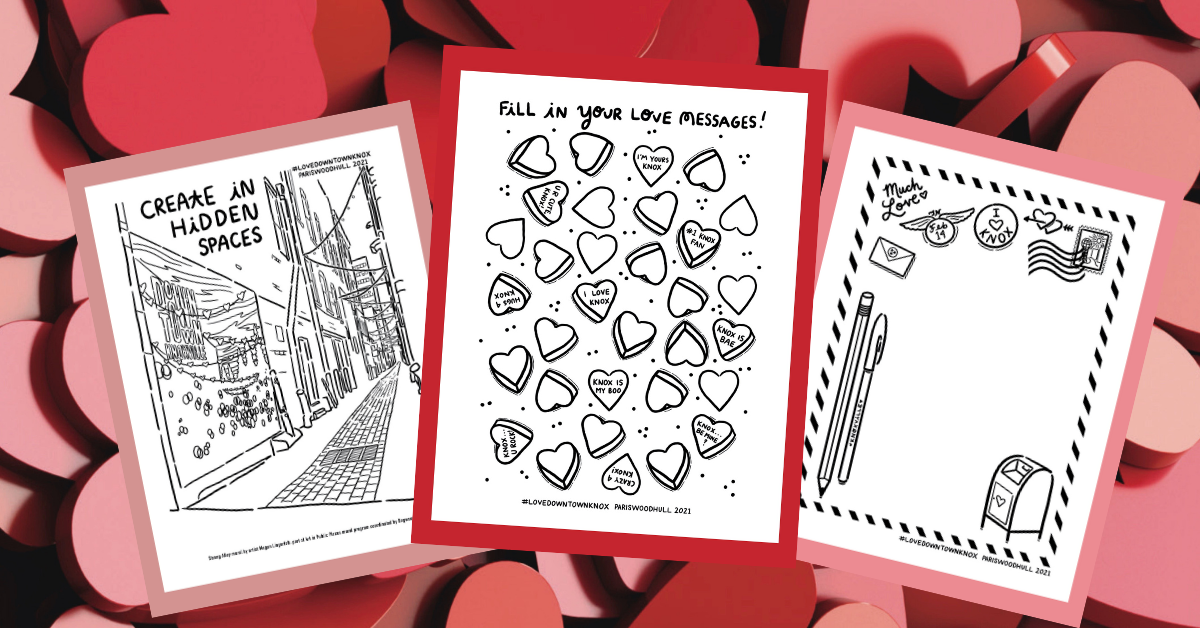 Creative coloring pages downtown knoxville