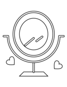 Valentines day love light bulb coloring page free printable coloring pages