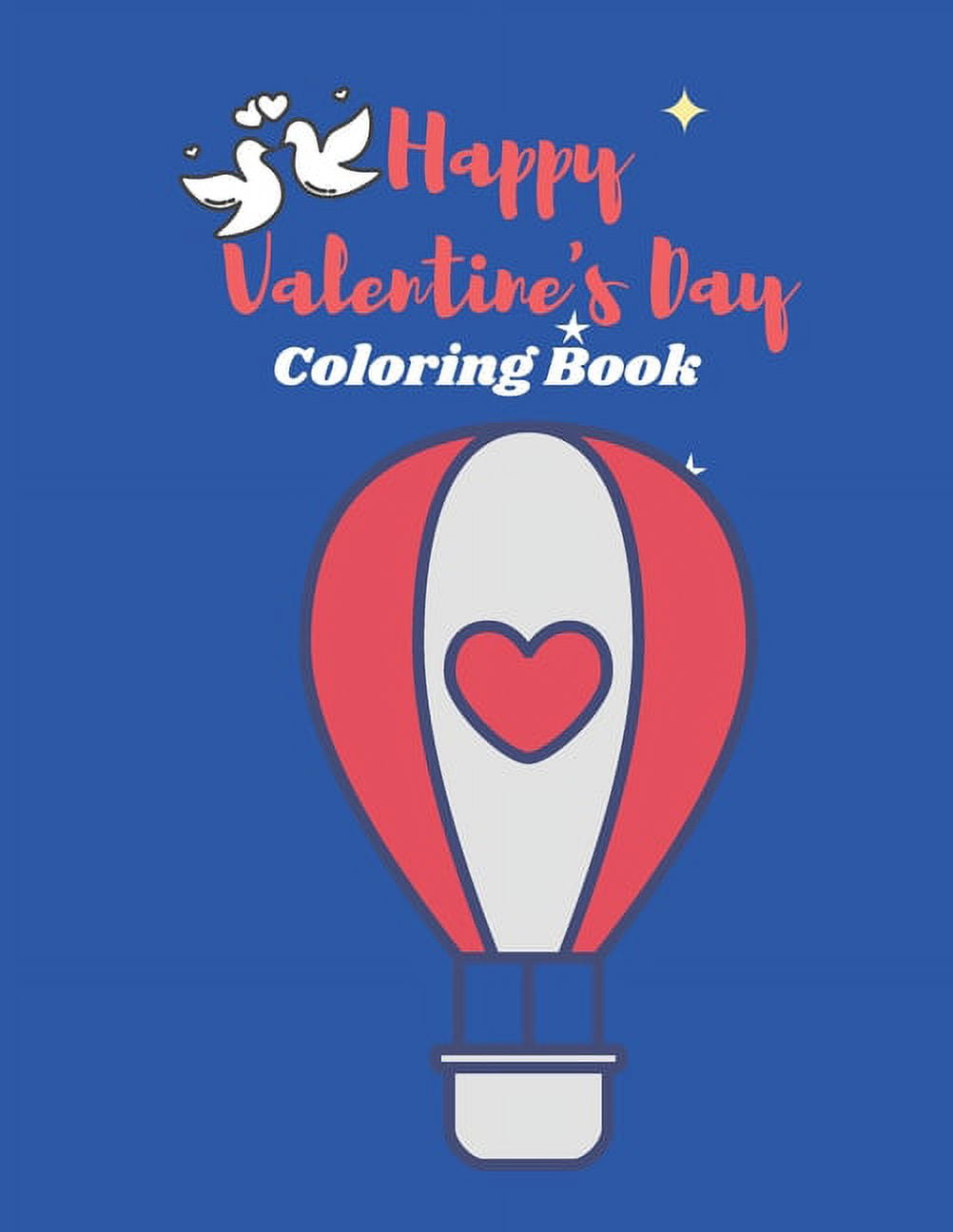Happy valentines day coloring book valentines day gift for boyfriend girlfriend mother father him or her