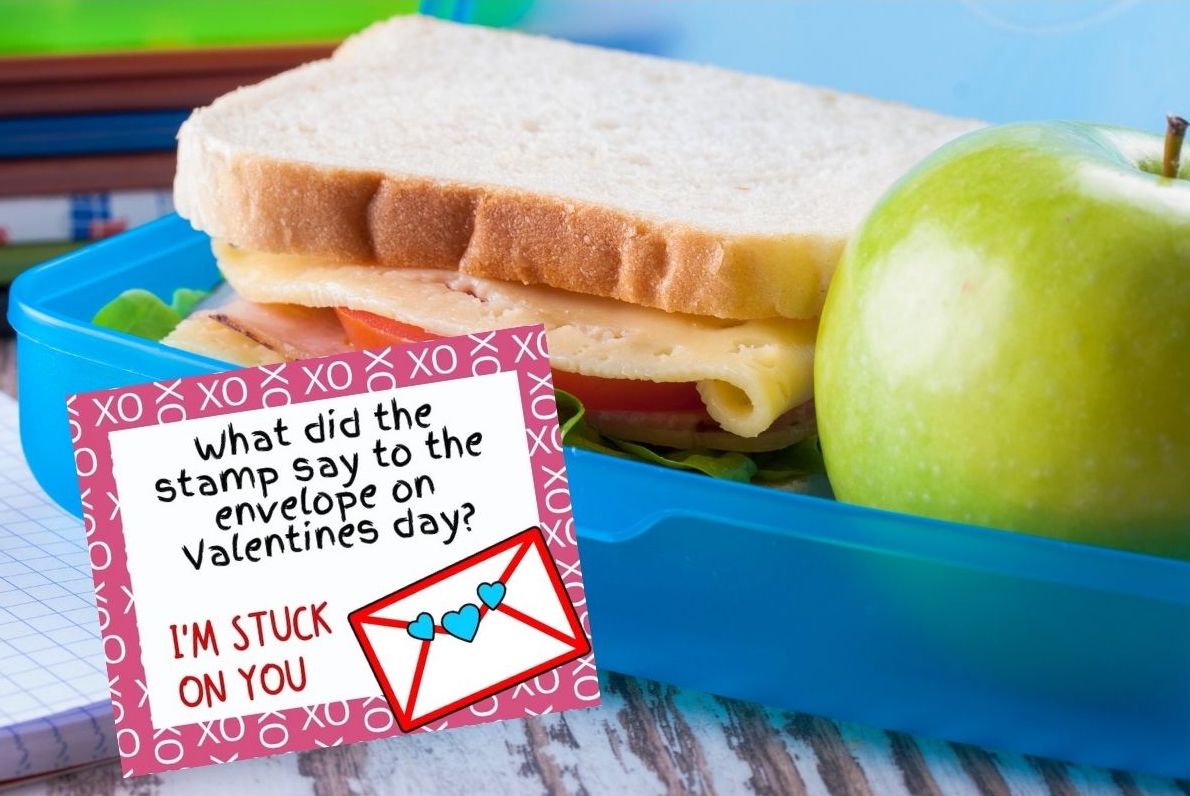 Free printable valentine lunchbox notes