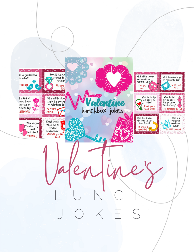 Cute valentines lunch box jokes for kids