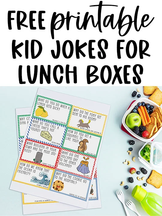 Free lunch box notes for kids funny encouraging more