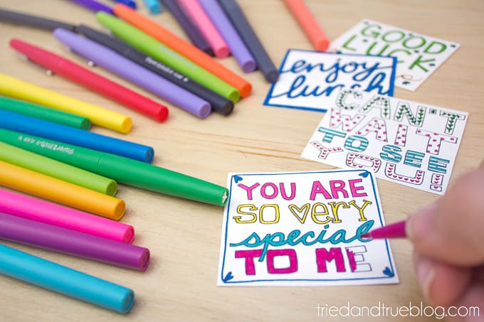 Lunchbox notes to make your kids day