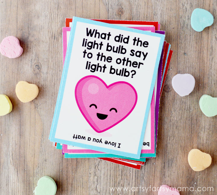 Free printable valentine lunch box jokes artsy