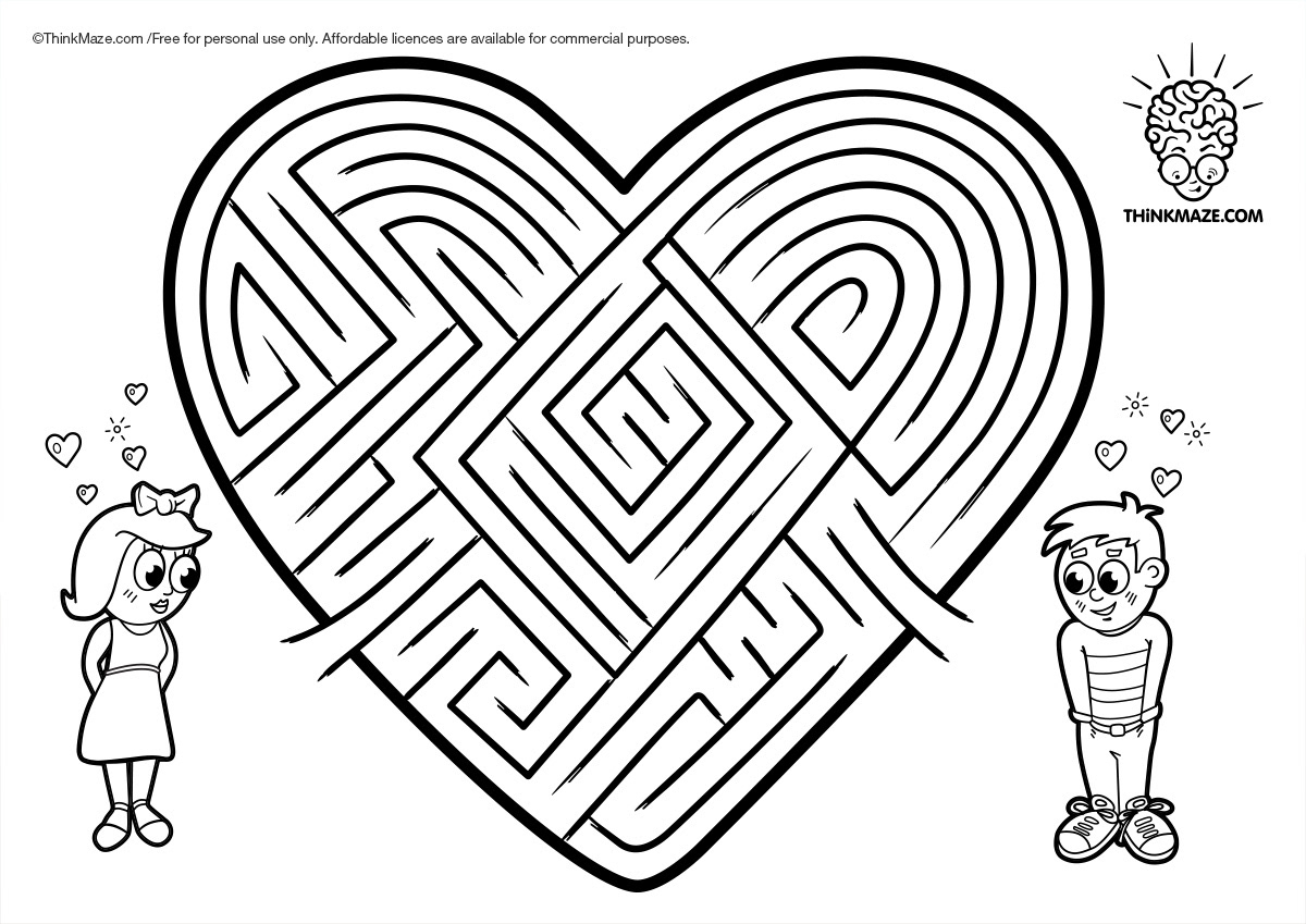 Beautiful free mazes for kids and more