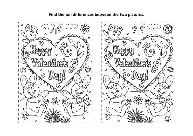 Valentine rebus stock illustration illustration of rebus