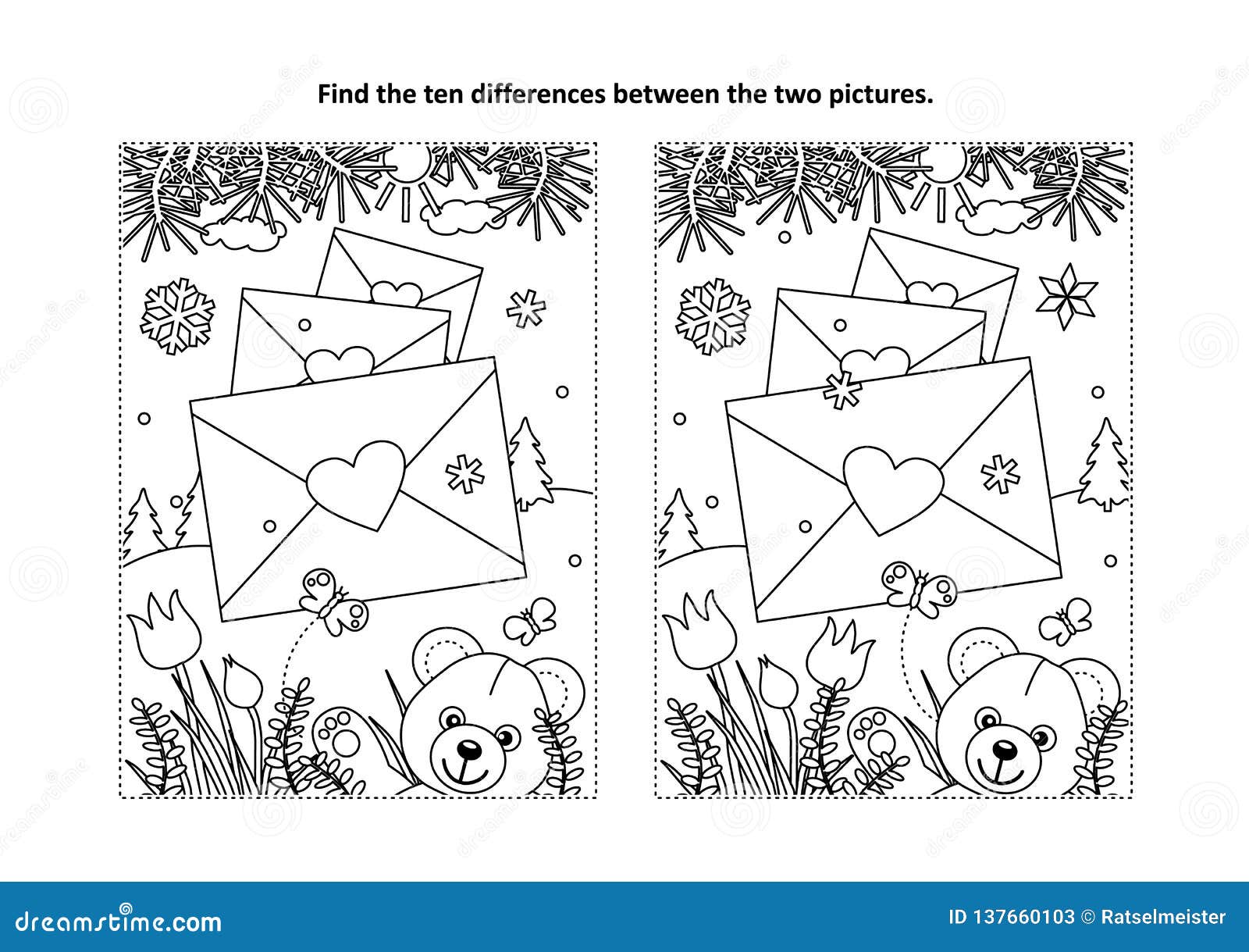Valentine rebus stock illustrations vectors clipart