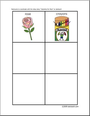 Valentine for mom color