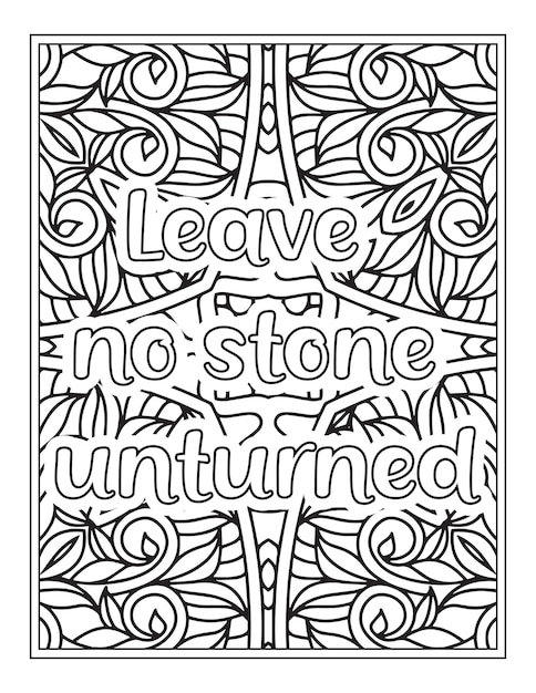 Premium vector valentine quotes coloring pages for kdp coloring pages