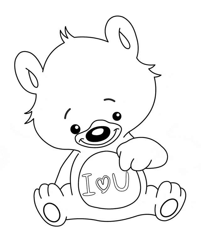 Valentines day coloring pages for free