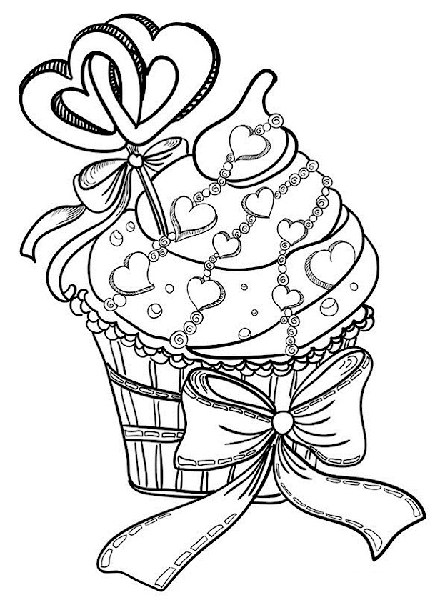 Valentines day coloring pages for adults