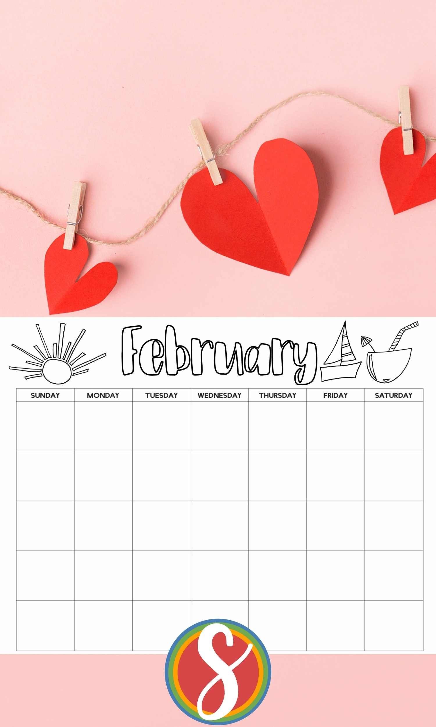 Free calendar printables