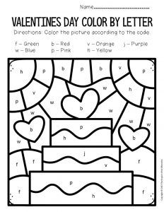 Color by lowercase letter valentines day preschool worksheets valentine worksheets preschool worksheets preschool valentines worksheets