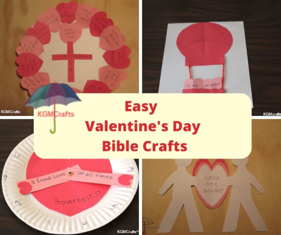 Valentines day bible crafts for sunday school