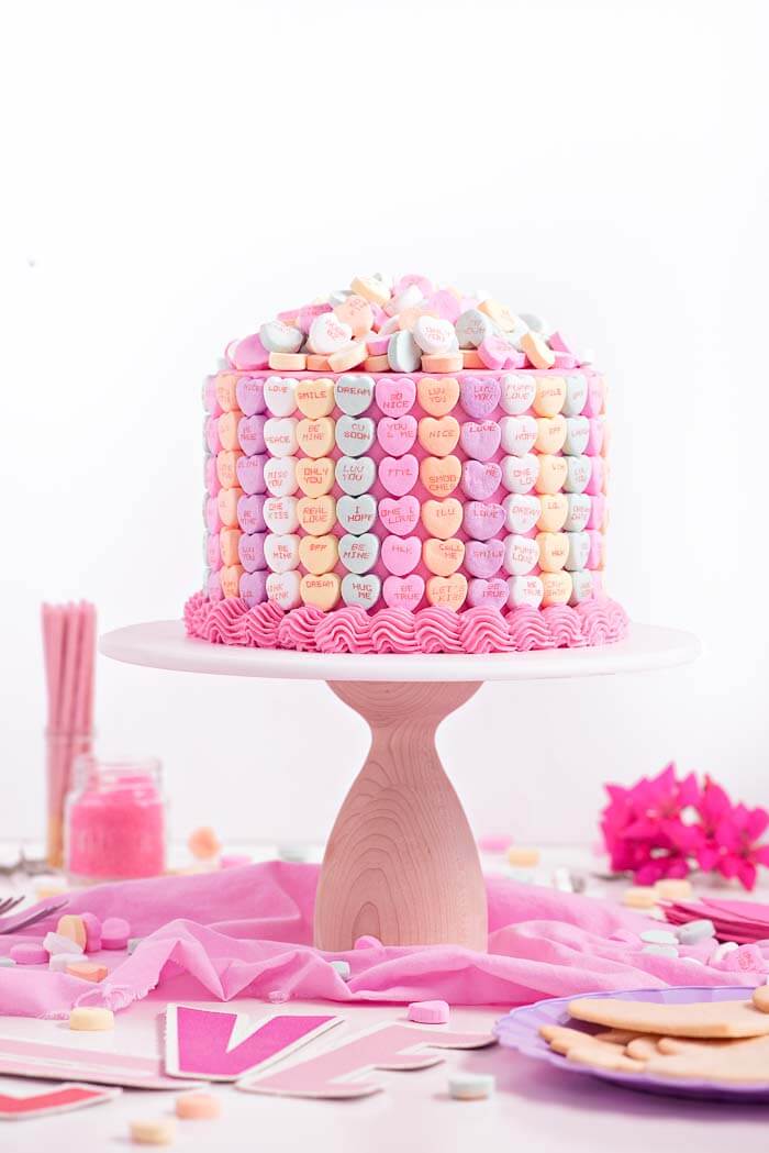 Easy valentines day cake