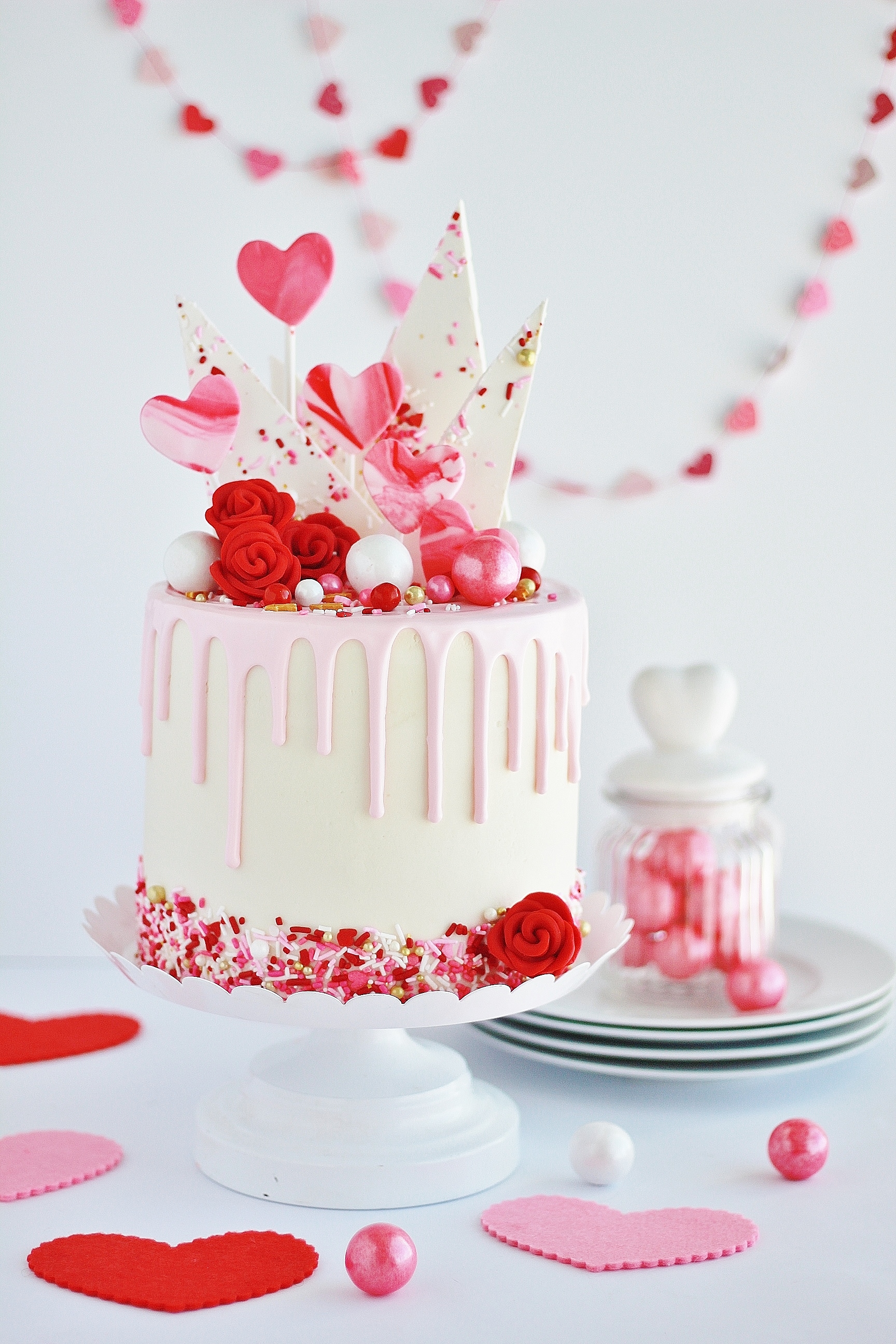 Valentines day cake